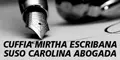 Cuffia Mirtha Escribana - Suso Carolina Abogada