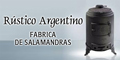 Rustico Argentino - Fabrica de Salamandras